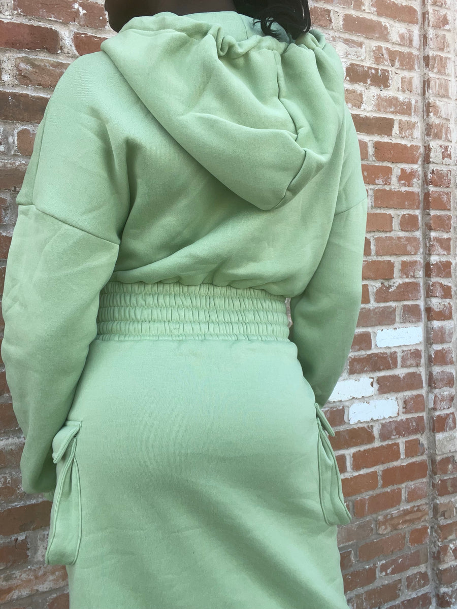 Lime Greenery Dress